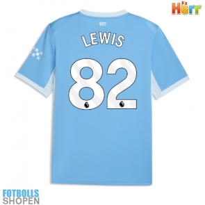 Billiga Manchester City Rico Lewis #82 Hemmatröja 2026-27 Kortärmad